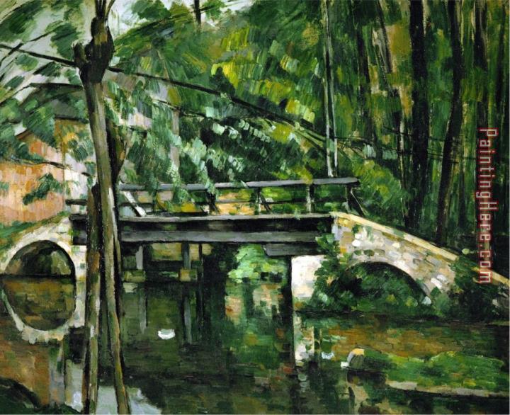 Paul Cezanne The Bridge at Maincy Near Melun 1879